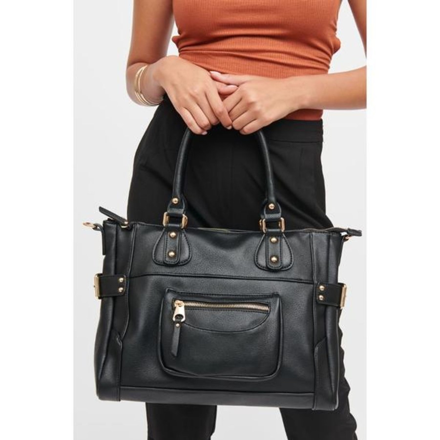 Handbags Urban Expressions Vegan Shoulder Bags | Odessa Satchel