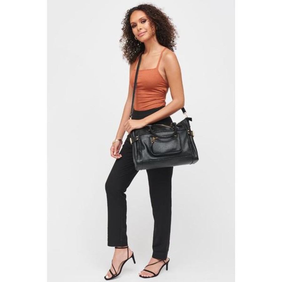 Handbags Urban Expressions Vegan Shoulder Bags | Odessa Satchel