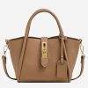 Handbags Trendsi Bags Under $100 - Online Only! | Contrast Pu Leather Crossbody Bag Camel