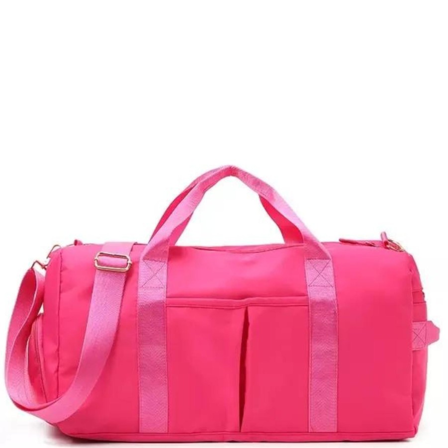 Handbags private label Vegan Totes | Nylon Weekender Duffle Bag