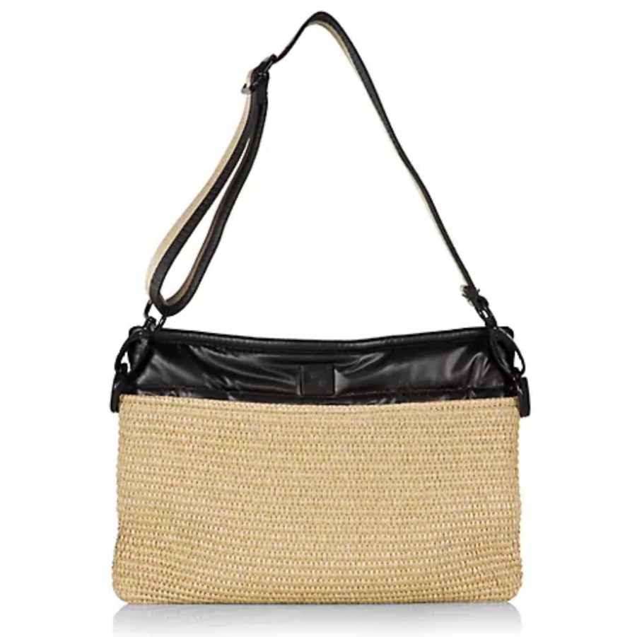 Handbags Think Royln Nylon Crossbodys | Yacht Bum Bag 2.0 - Dune Raffia