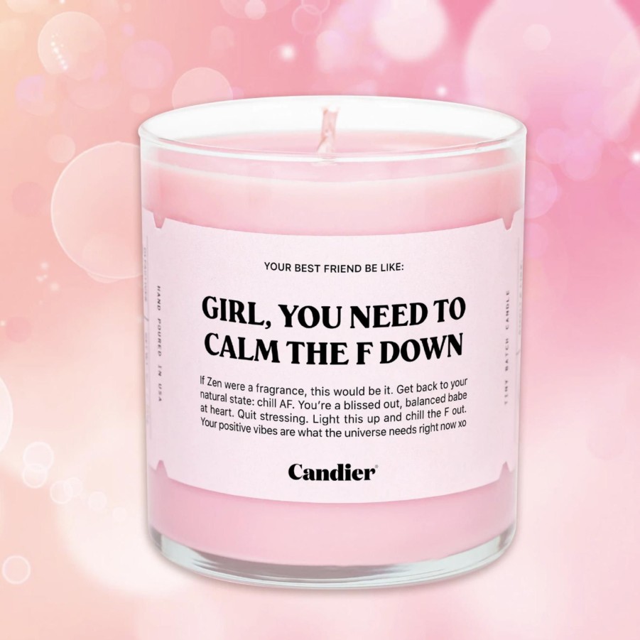 Home & Gifts Candier Candier Candles | Calm The F Down Candle