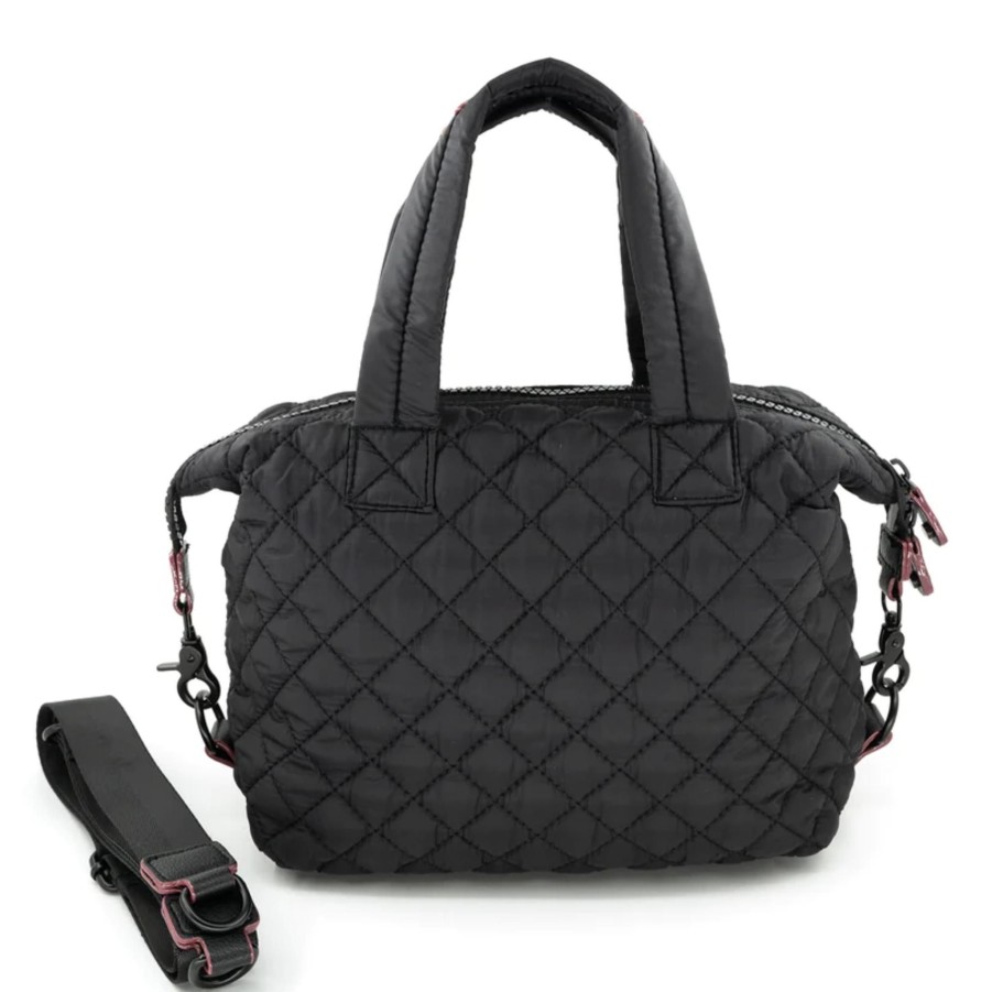 Handbags Bc Handbags Vegan Crossbodys | Small Quilted Nylon Crossbody