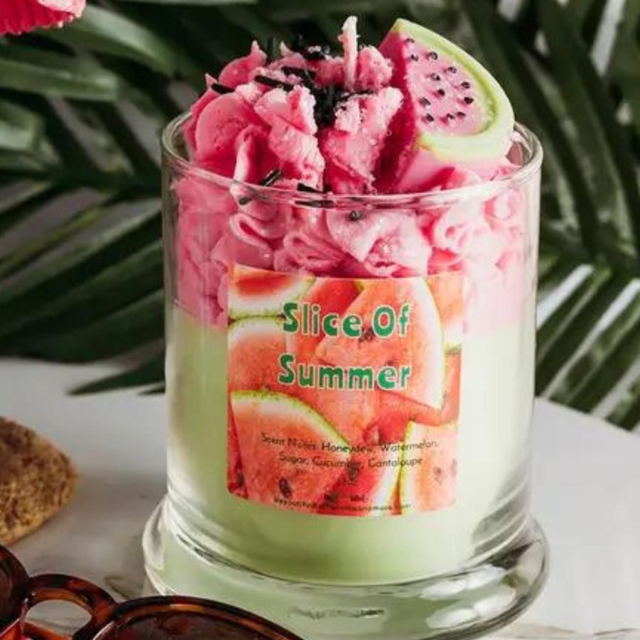 Home & Gifts BeYOUtiful Dessert Candles | Slice Of Summer Dessert Candle