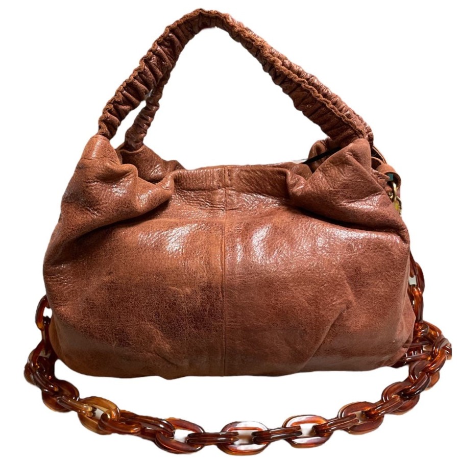 Handbags laggo Leather Crossbodys | Mini Jolie With Acrylic Chain