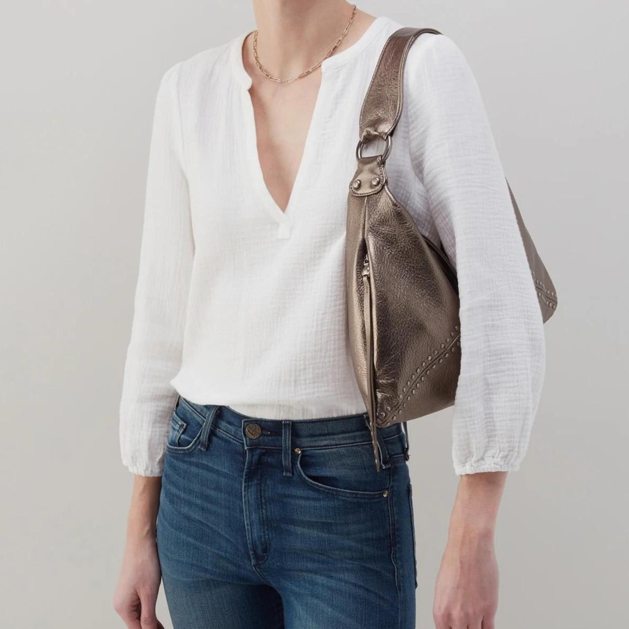 Handbags HOBO Leather Shoulder Bags | Paulette Shoulder Bag