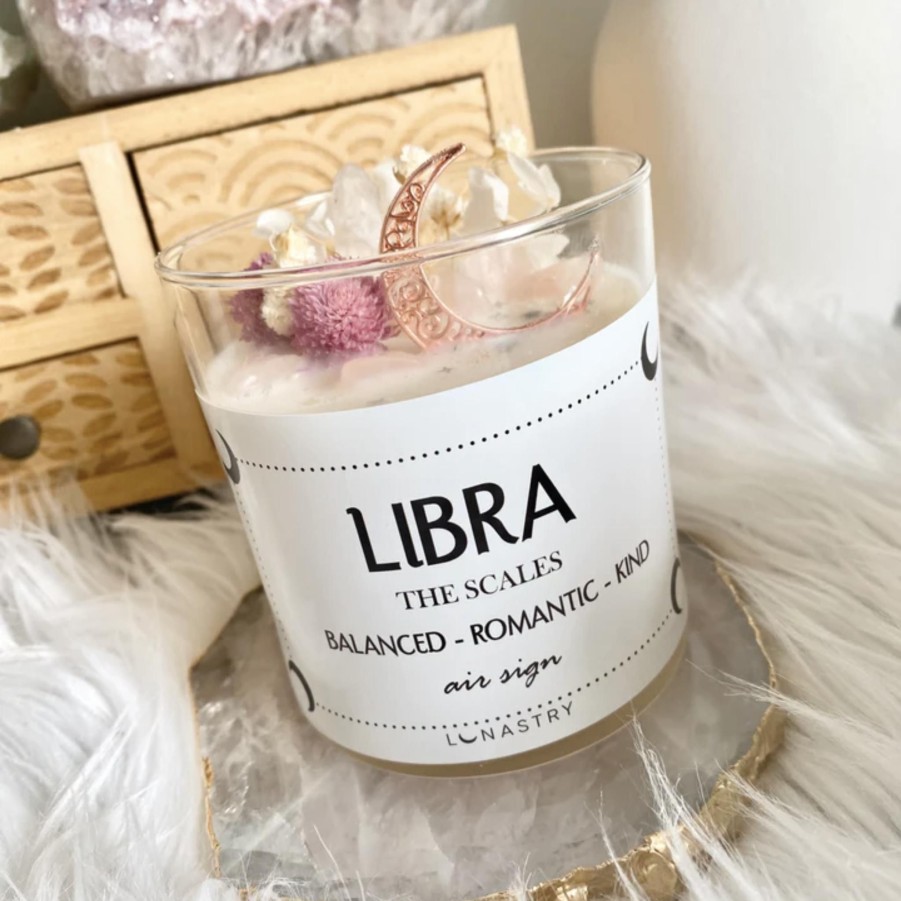 Home & Gifts Lunastry Horoscope Candles | Libra Horoscope Candle