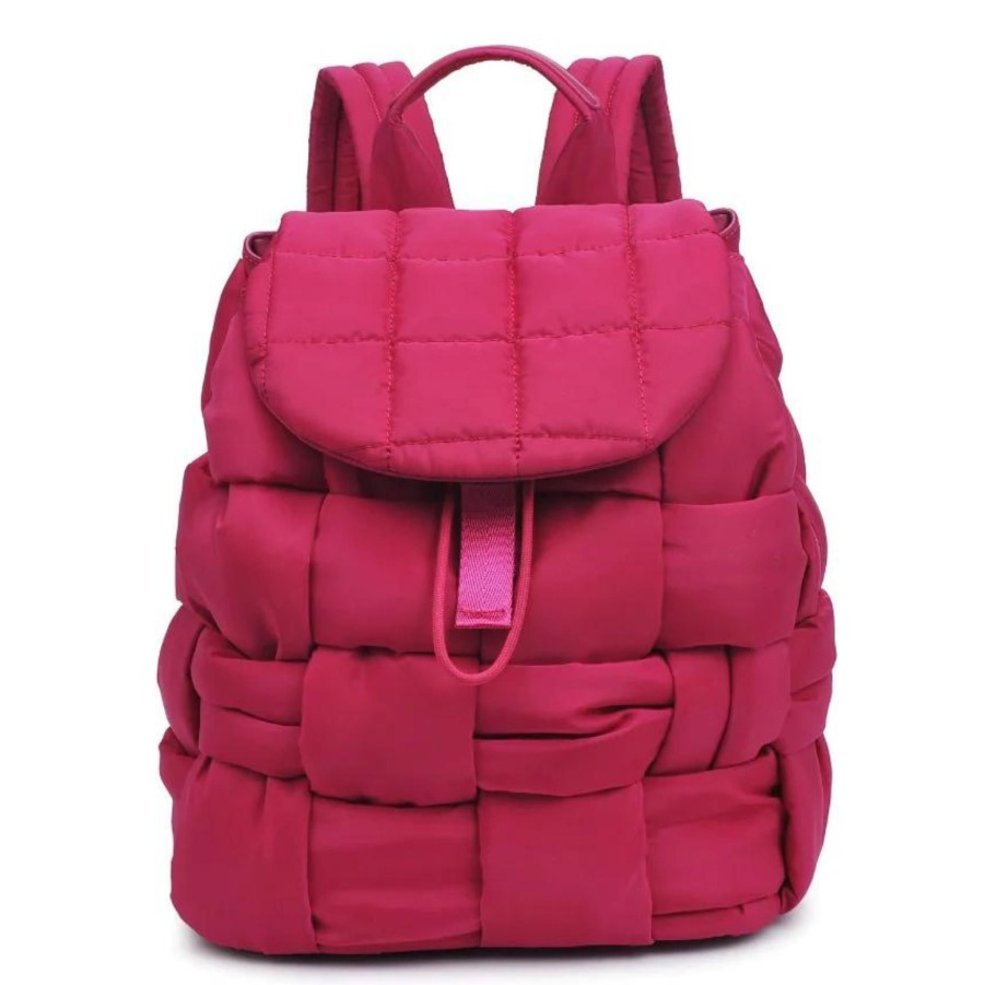 Handbags Sol & Selene Medium Backpacks | Perception Backpack Magenta