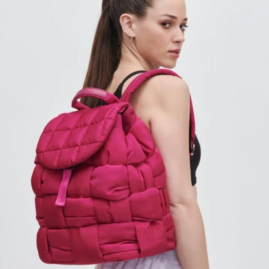 Handbags Sol & Selene Medium Backpacks | Perception Backpack Magenta