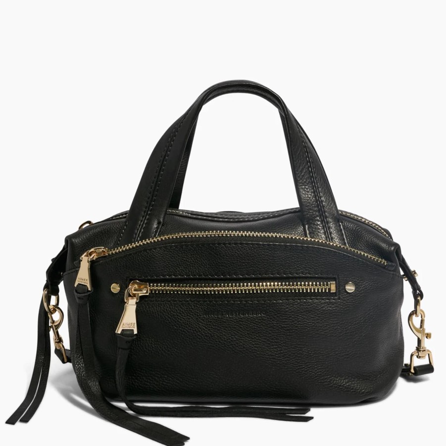 Handbags Aimee Kestenberg Leather Crossbodys | Night Is Young Mini Crossbody Satchel