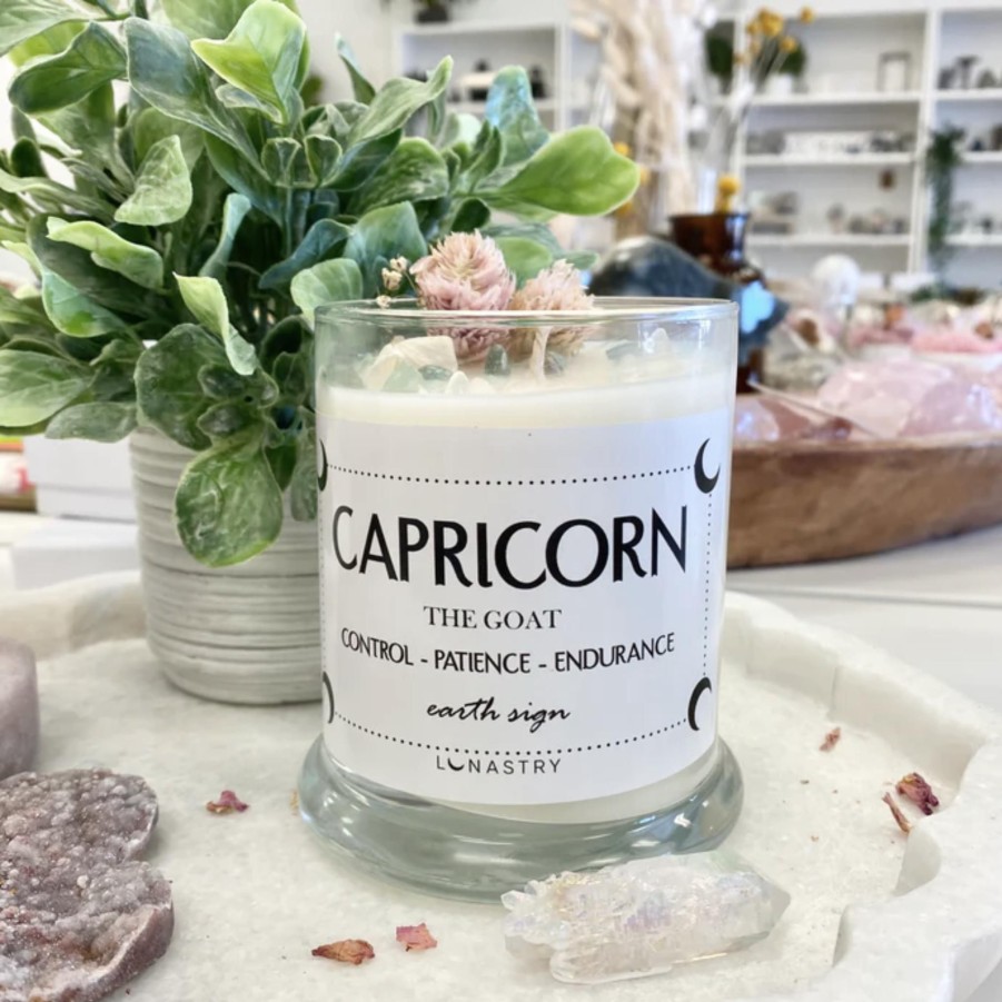 Home & Gifts Lunastry Horoscope Candles | Capricorn Horoscope Candle