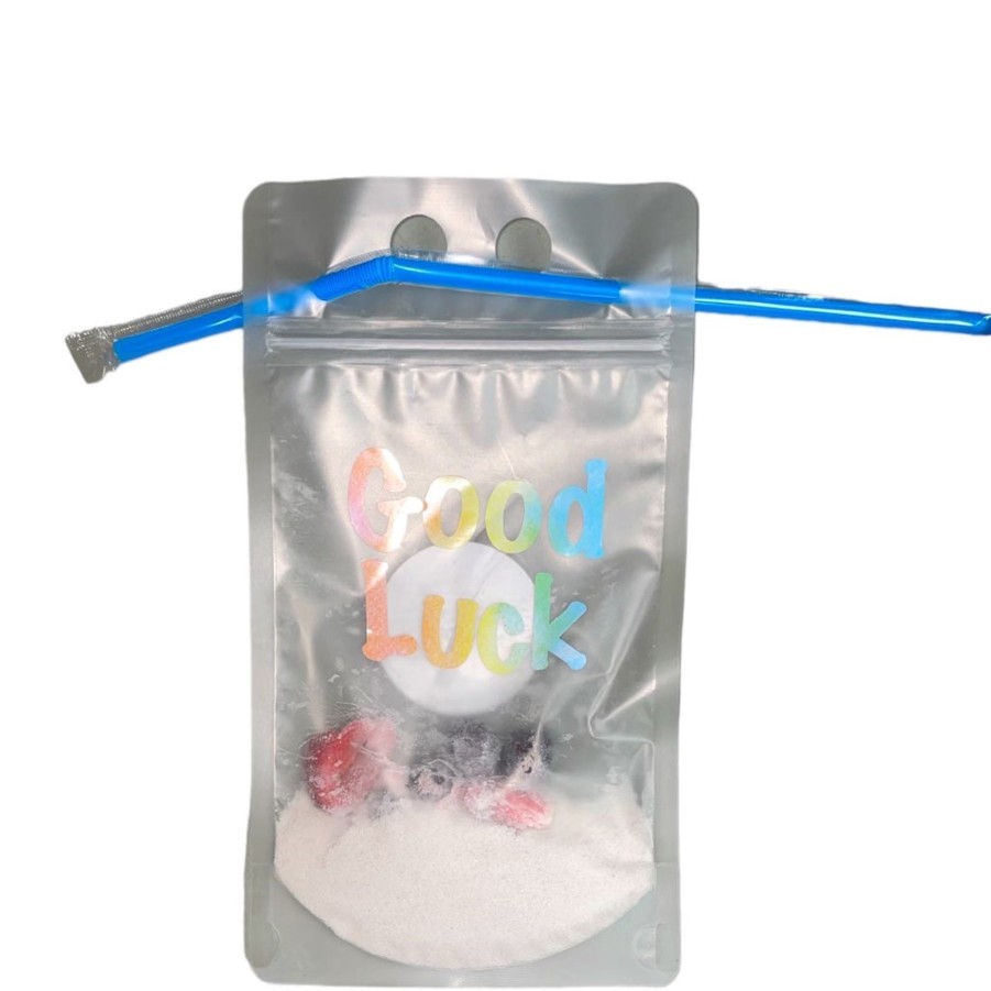 Home & Gifts private label Drink Mix Pouches | Good Luck Drink Mix Pouch