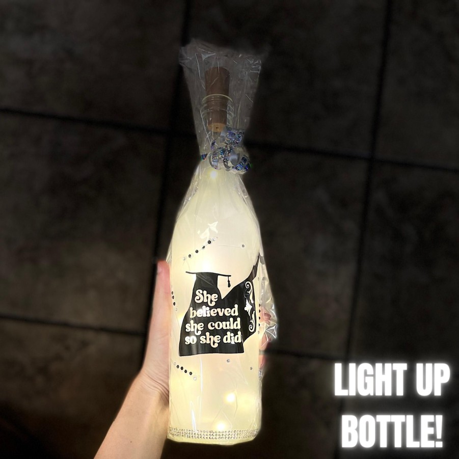 Home & Gifts Lush Lights Light Up Bottles | Graduation Light Up Bottle