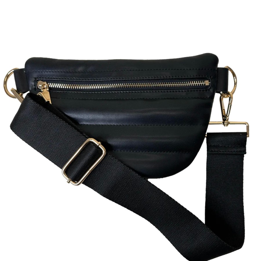 Handbags AH!DORNED Slings | Sylvia Large Quilted Faux Leather Waist/Sling Bag