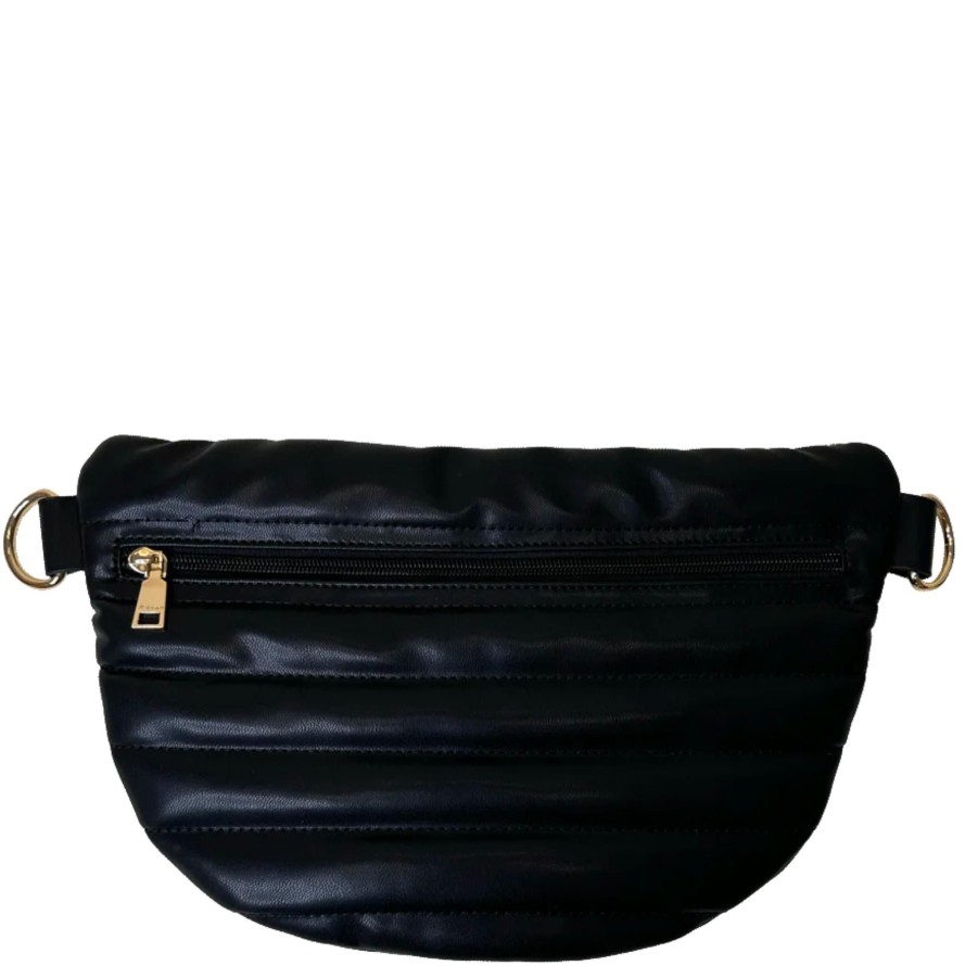 Handbags AH!DORNED Slings | Sylvia Large Quilted Faux Leather Waist/Sling Bag