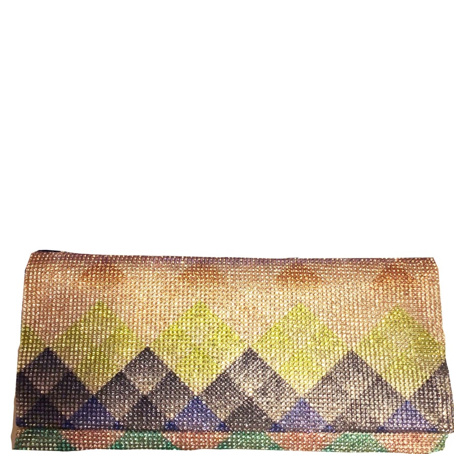 Handbags Sondra Roberts Shop All Evening | Crystal Panel Argyle Ombre