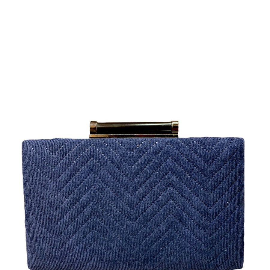 Handbags private label Shop All Evening | Terry Chevron Evening Clutch