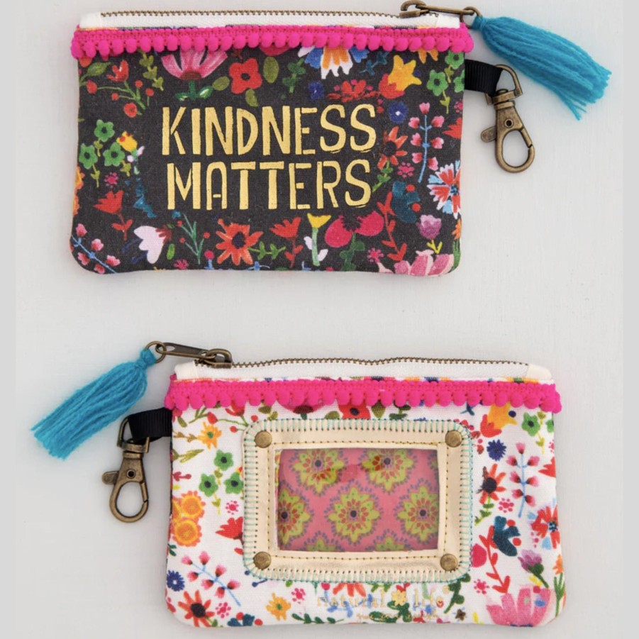 Accessories Natural Life Coin Purses | Id Pouch - Kindness Matters