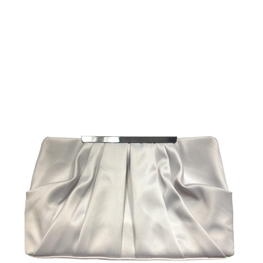 Handbags private label Shop All Evening | Pleated Satin Evening Clutch