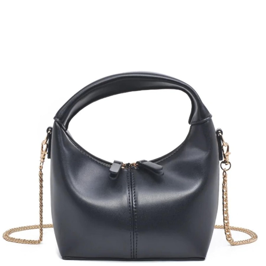 Handbags Urban Expressions Vegan Crossbodys | Mandy Crossbody Black