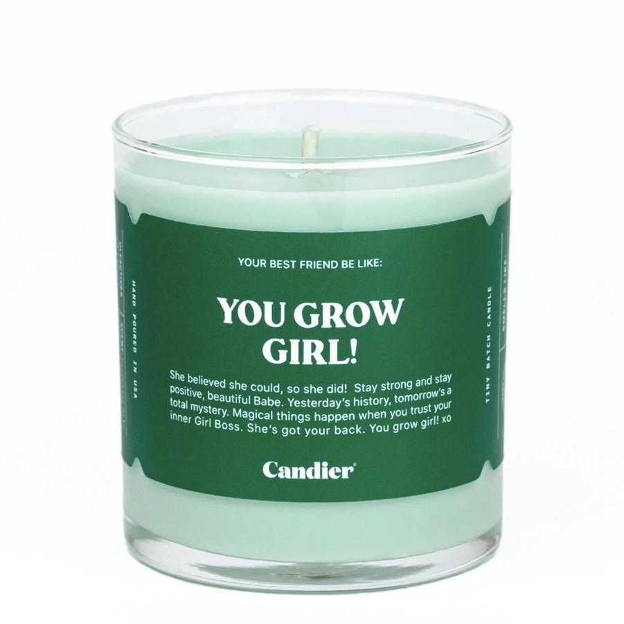 Home & Gifts Candier Candier Candles | You Grow Girl Candle