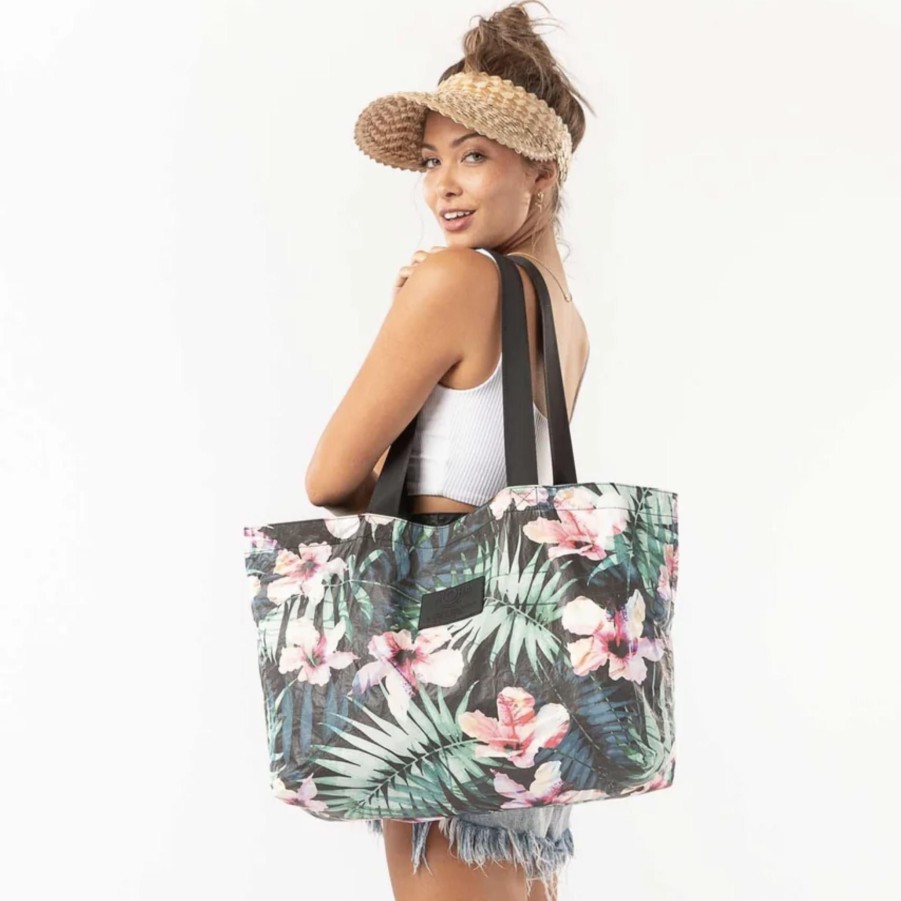 Handbags ALOHA collection Beach Bags | Day Tripper | Hibiscus Palm