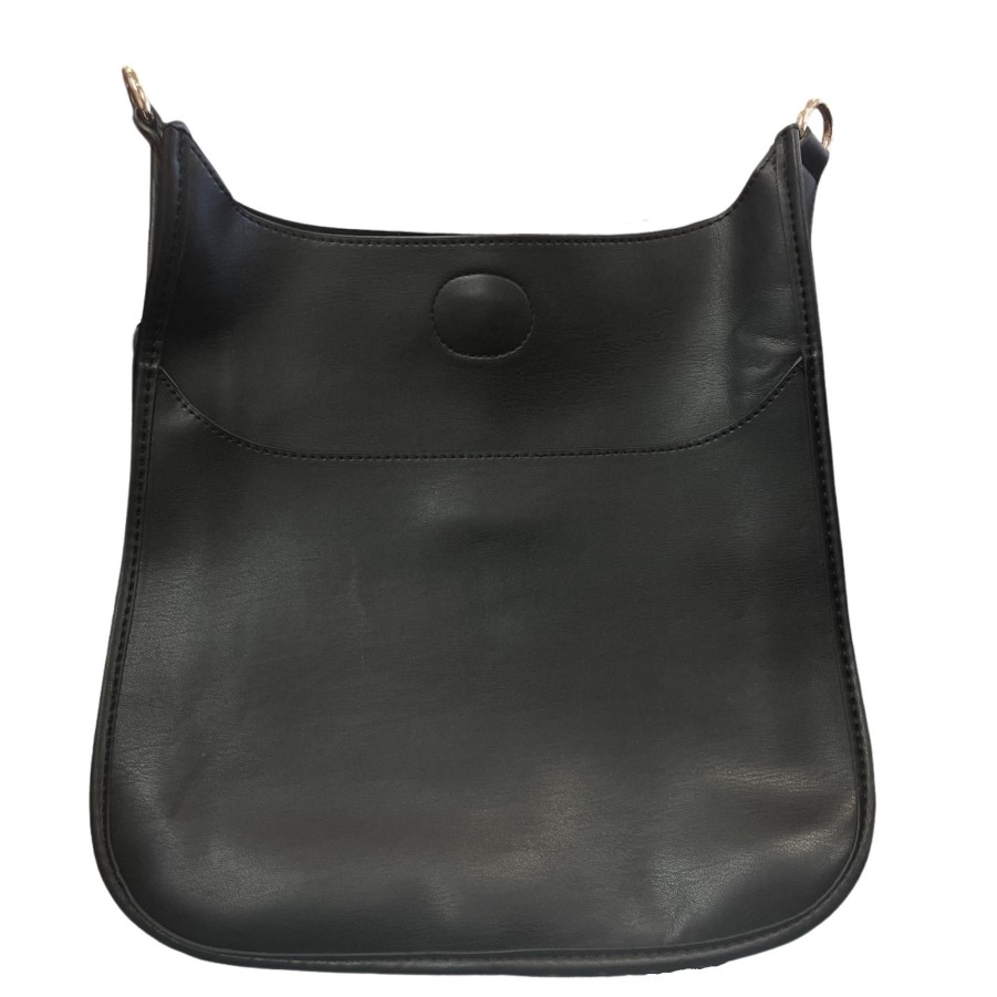 Handbags AH!DORNED Vegan Crossbodys | Ahdorned Smooth Vegan Leather Messenger