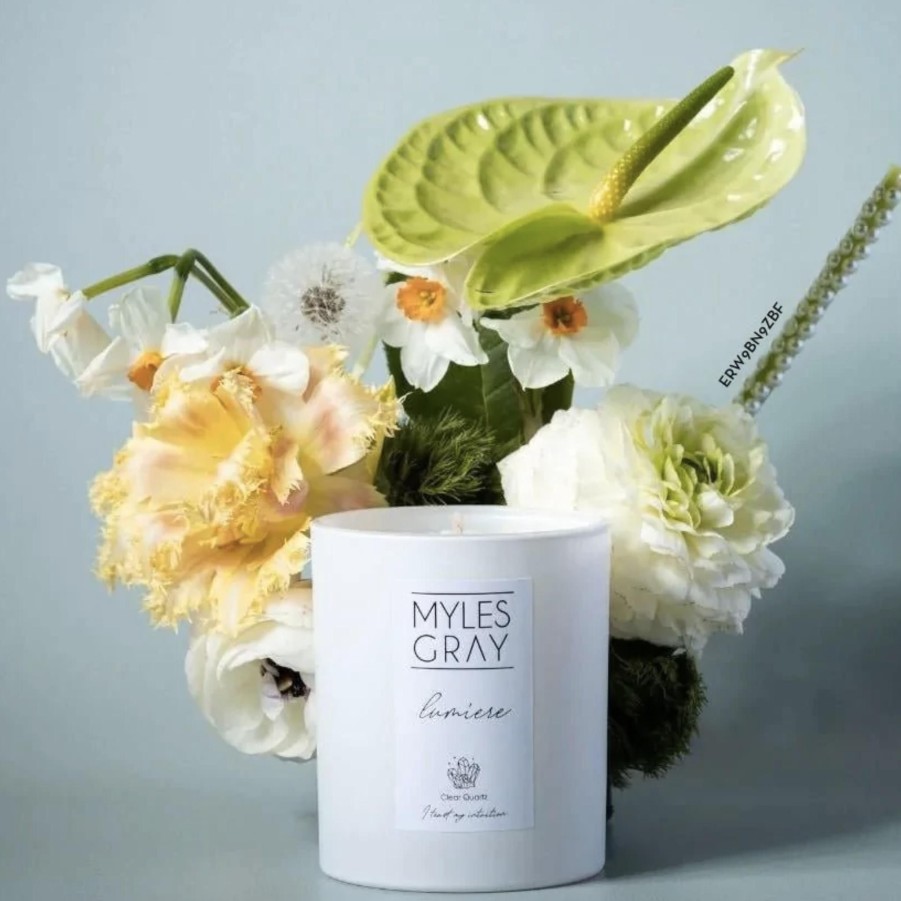 Home & Gifts Myles Gray Myles Grey Candles | Lumiere | The Candle Of Light