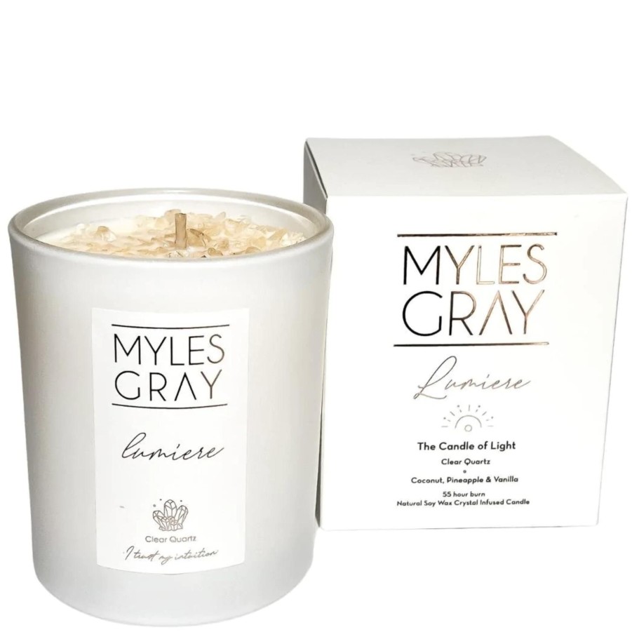 Home & Gifts Myles Gray Myles Grey Candles | Lumiere | The Candle Of Light