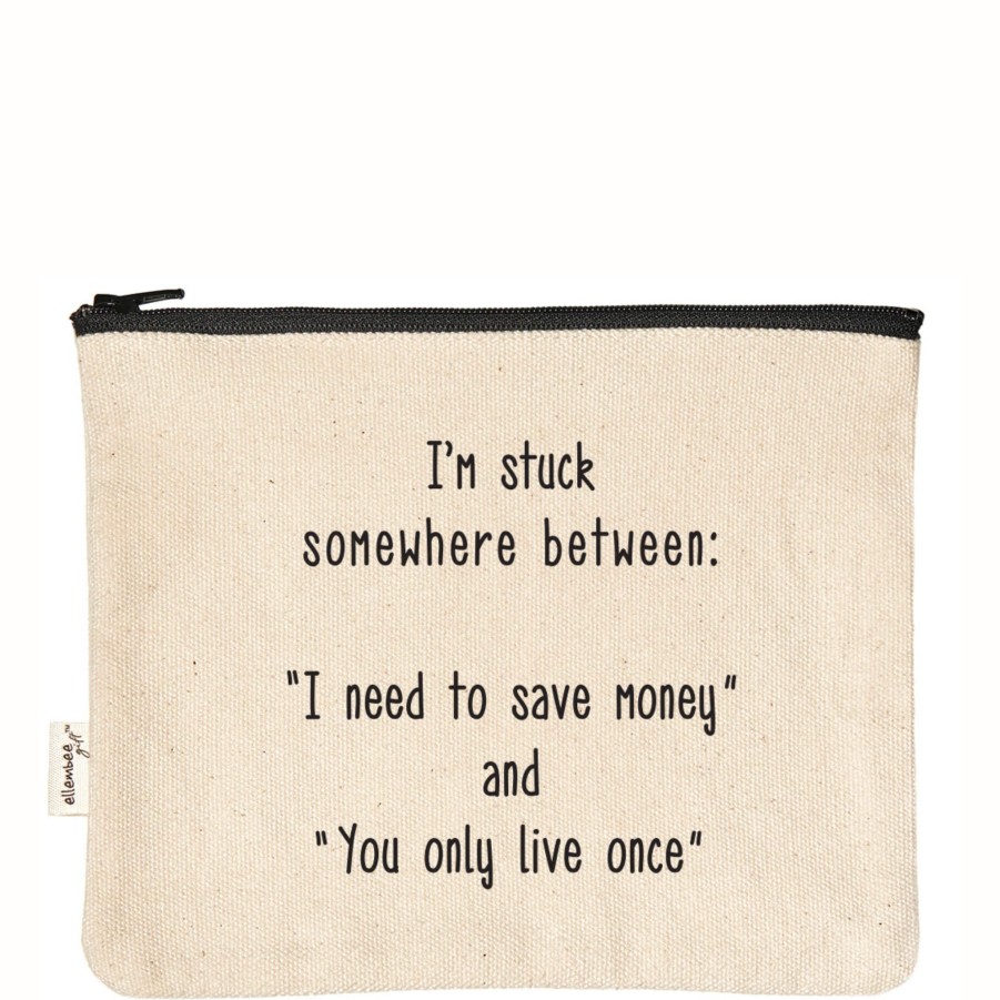 Accessories ellembee gift Funny Pouches & More | Save Money And You Only Live Once Pouch