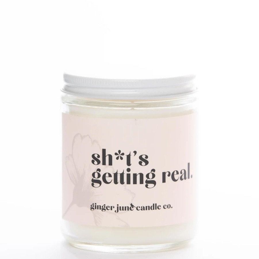 Home & Gifts ginger june candles Ginger June Candles | Sh*T'S Getting Real Non Toxic Soy Candle