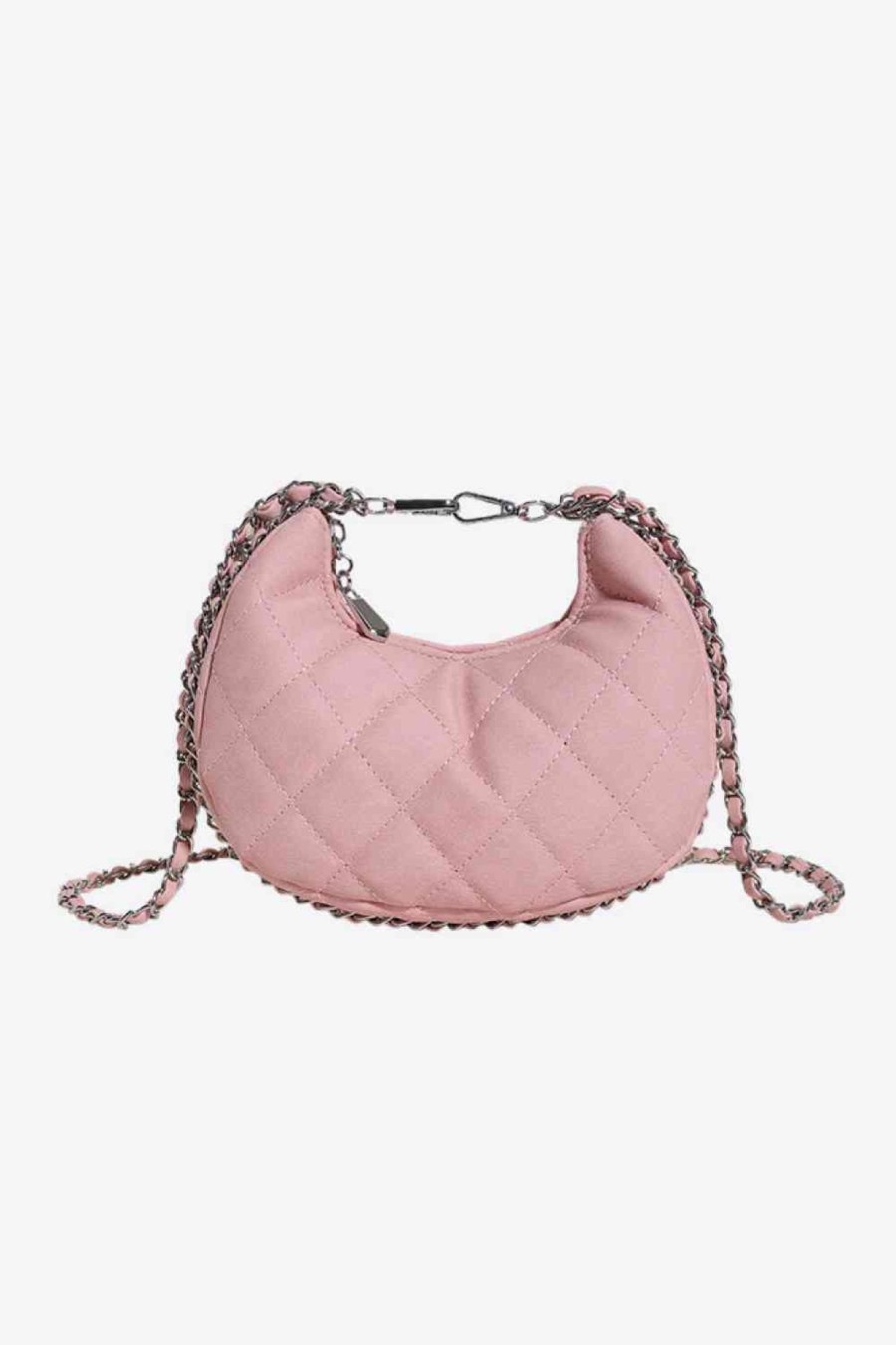 Handbags Trendsi Bags Under $100 - Online Only! | Quilted Vegan Leather Baguette Crossbody