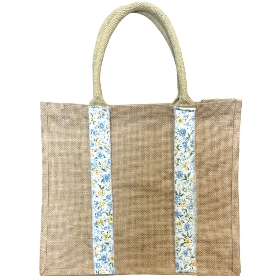 Handbags Sweet & Sunday Vegan Totes | Hat Carrying Burlap Tote