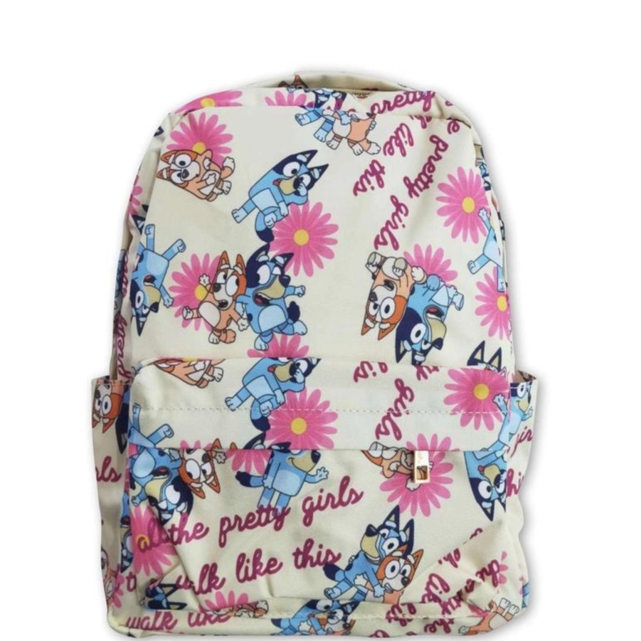 Handbags private label Medium Backpacks | Dogs Floral Girls Backpack