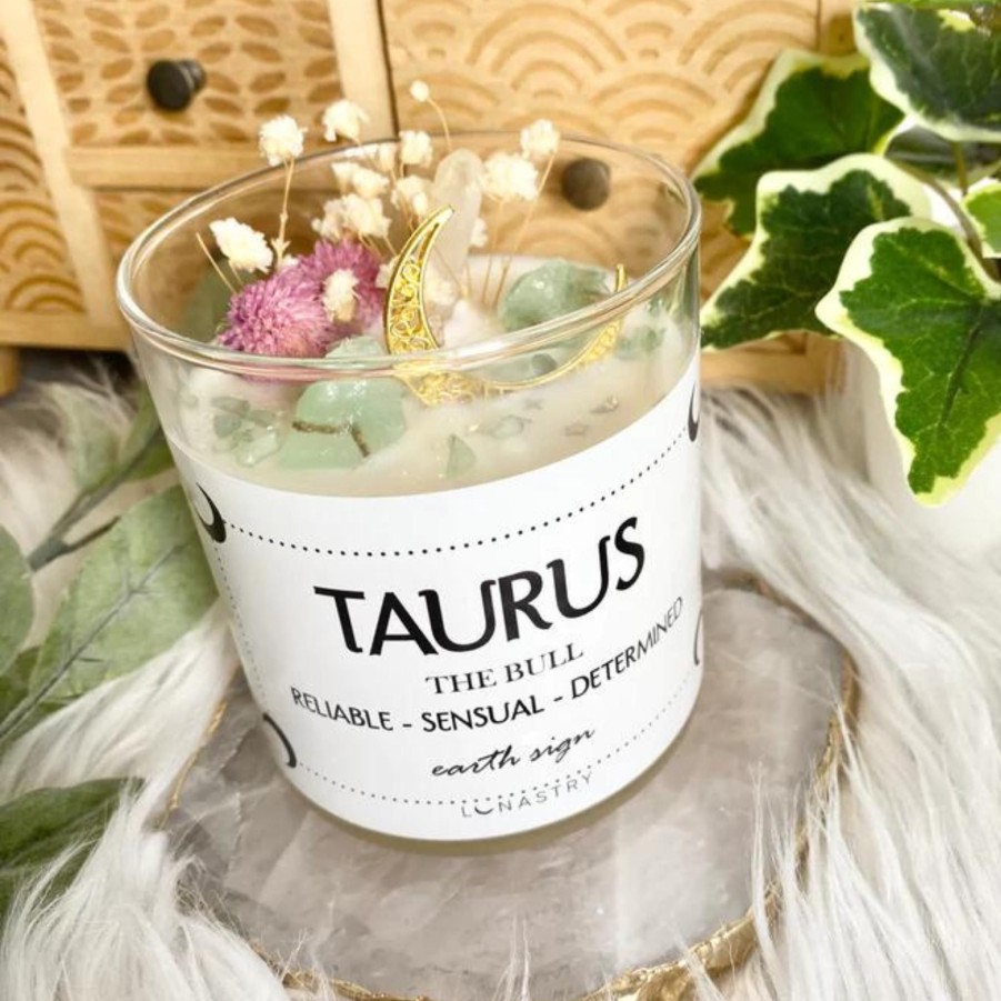 Home & Gifts Lunastry Horoscope Candles | Taurus Horoscope Candle