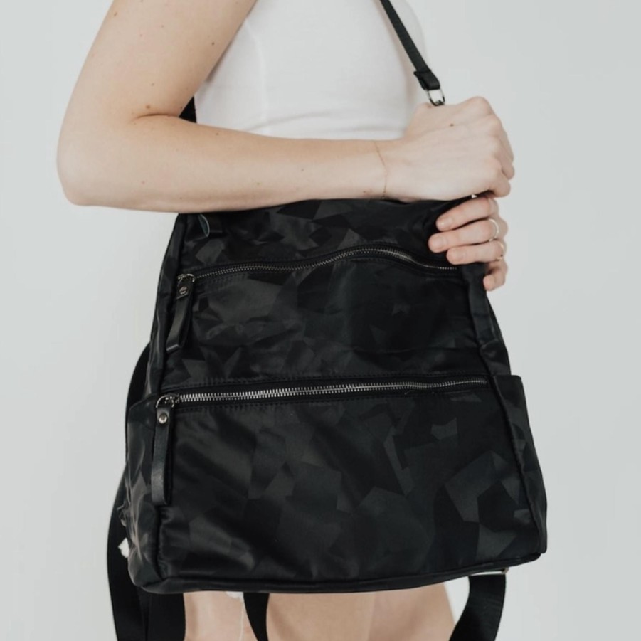 Handbags Pretty Simple Medium Backpacks | Nori Nylon Backpack